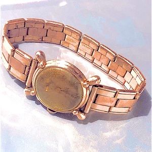 Bulova 1940’s Vintage Commodore Nautical Helm Lugs Rose Rolled Gold Watch